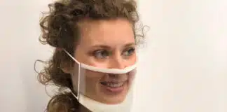 ClearMask, la prima mascherina trasparente certificata CE e approvata FDA