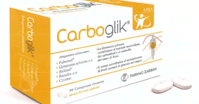 Richiamo per l'integratore alimentare Carboglik