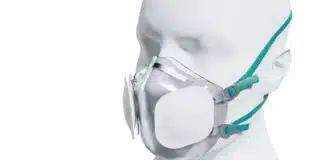 Mascherina Trasparente Teal Bio